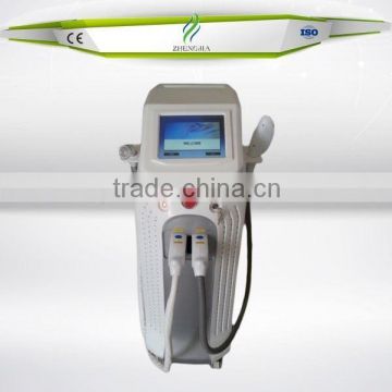 Skin Tightening New Design Three Handle IPL Elight RF SHR Permanent Intense Pulsed Flash Lamp Laser Hair Removal/ipl Laser Shr Machine Home Armpit / Back Hair Removal