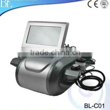 5 Handles Ultrasound Transducer Body 32kHZ Fat Loss Machine Mini Cavitation+RF Fast Cavitation Slimming System