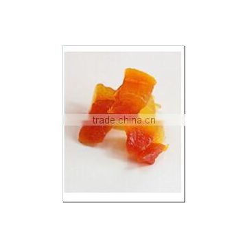 Candied fruit papaya