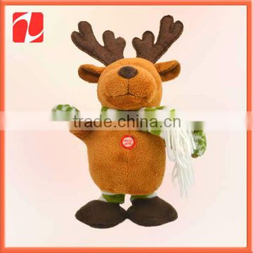 Plush Christmas Reindeer Toy