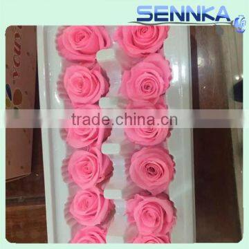 Factory export high quality fresh preserved rose flower from China