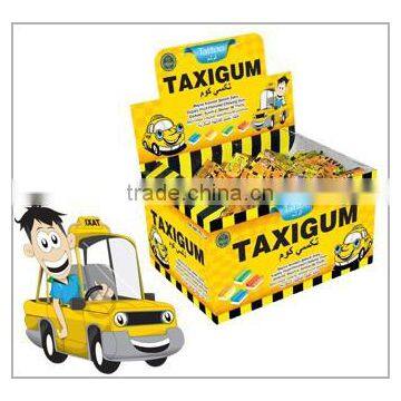 taxi chewing gum