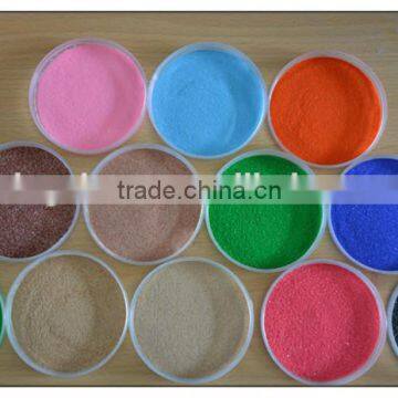 Non-toxic and No Pollution Color Sand For Wedding , Art and Decoration photo-5