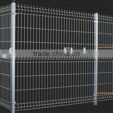 powder coated curved welded wire mesh fence panel for garden