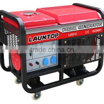 10kw welding generator set with 4-stroke,air-cooled, twin-cylinder 20hp engine