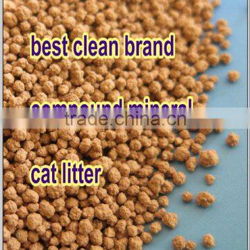 best clean light Compound mineral bentonite cat sand oem