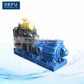 High lift multistage centrifugal diesel engine water pump