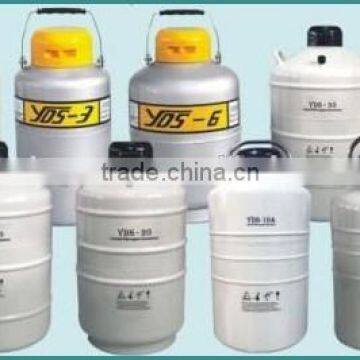 liquid nitrogen cryogenic dewar canisters with thermometer accessories