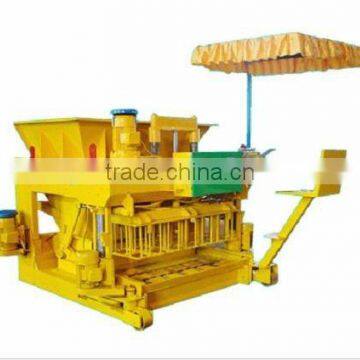 mobile block making machine,hydraulic semi-automatic flyash brickk machine,block machine---JQM-6A