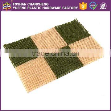 Yajieli Injection PE Chemical Resistant UV Stabilized Recyclable Entrance Matting Grass Scraper Mat photo-4