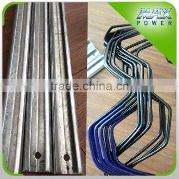 2016 new galvanized steel channel connecting card slot