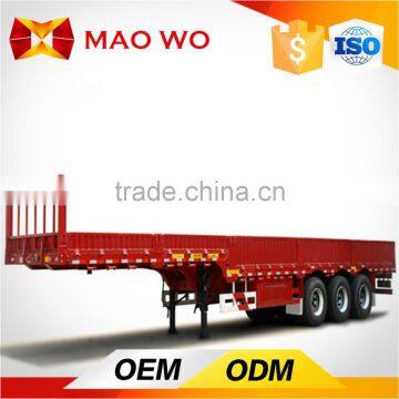 China Truck OEM Service 3 Axle Cargo Semi Trailer for Sale photo-3