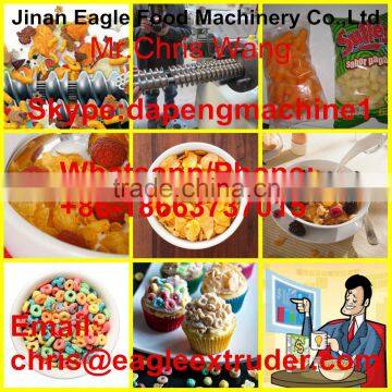 Breakfast Cereal Corn Flakes Processing Line , chocolate chip bread machine