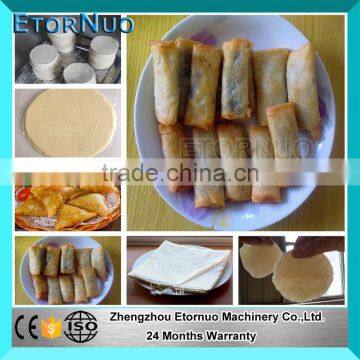 High Efficiency Small Automatic Spring Roll Wrapper Machine photo-4