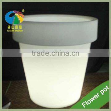 allibaba com solar light led pots flower pot plant pots led planter solar planter with lithium battery