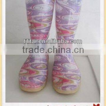 Pvc Fashion Funky Lady Rain Boots photo-2