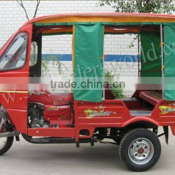 Chongqing Petrol Powered Rickshaw Tricycle With Canopy for Adult/Piaggio Three Wheeler Price photo-3