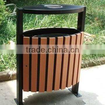 2016 Cheap Price Outdoor WPC Environmental Garbage Box , Protection Dustbin