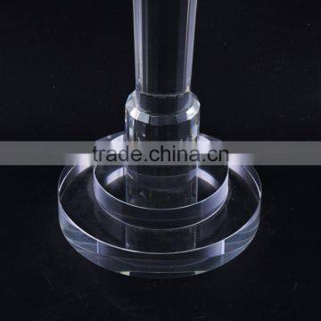 Factory Supply Custom Design Tall Floor Standing Crystal Candelabras Directly Sale photo-3