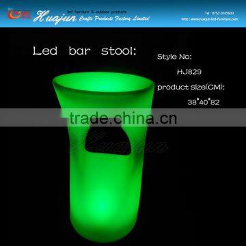 LED long stool/led cube stool/led bar stool/long bench stools