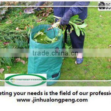 High Quality Reusable Small Green Garden Bag,Leaf Bag