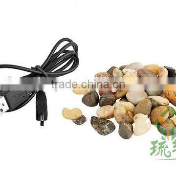 Mini USB Fish Tank With Multi-functions LED Light & Pen Container & Perpetual Calender USB Desk Aquariums With Lamp photo-6