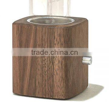 Wooden Base Table Lamp Creative Small LED Acrylic Stereoscopic Shaped Night Light Eco-friendly Desk Lamp photo-5