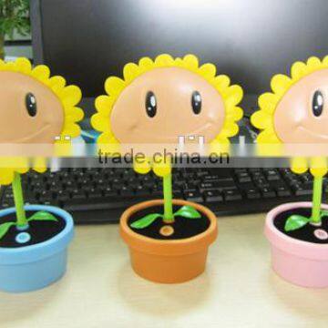 Wholesale Stock Small Order Creative Sunflower Plant Night Light photo-3