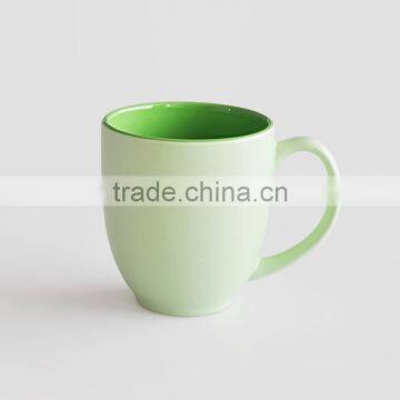 Jumbo Mug, Belly Shape With Two Tone Color,15oz Ceramic Mug photo-3