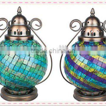 Flower Design Top Quality Solar Mosaic Lantern photo-5