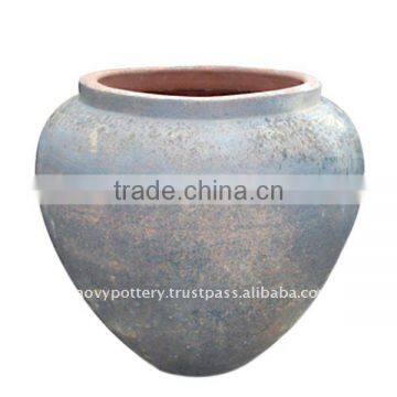 sandblast pot, sandblast planter