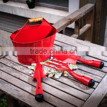 Promotional Colorful Oval Metal Beer Ice Bucket photo-3