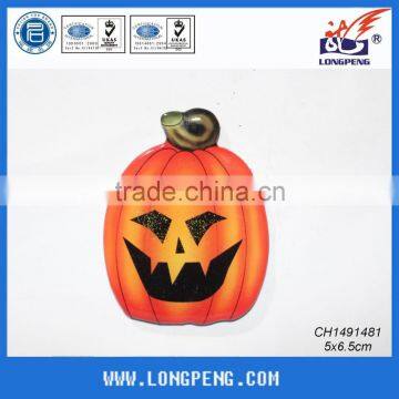 China factory direclty supply custom souvenir halloween Pumpkin fridge magnet