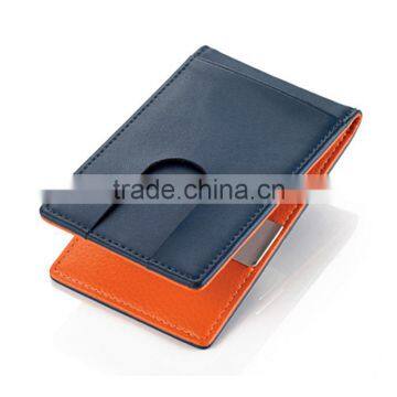 ODM Genuine Leather or PU Leather Credit Card Holders Business Name Card for Men photo-6