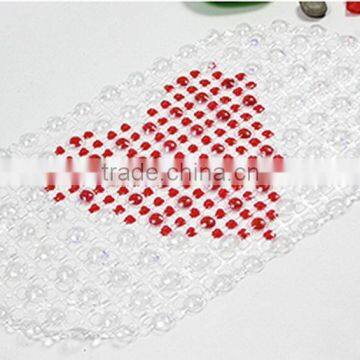 2016 Hot Sale Any Thickness Little Foot Printed Pvc Coil Bath Mat