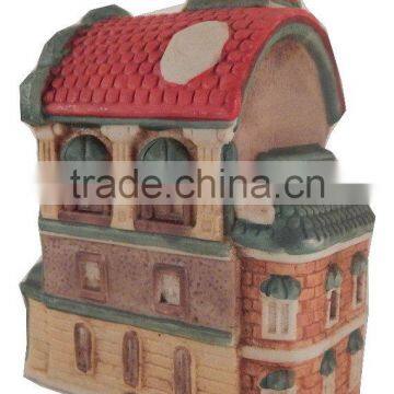 Hand Painted Porcelain Christmas Village photo-2