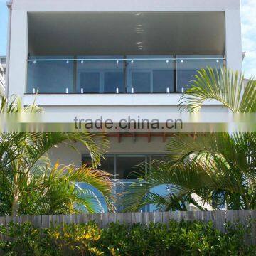 JINXIN Fence Round Glass Spigot,balustrades & Handrails Duplex Stainless Steel Spigot Frameless Glass Railing photo-6