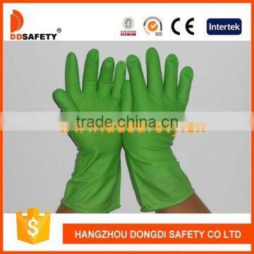 DDSAFETY Wholesale Cheap Green Latex Glove Safety Glove