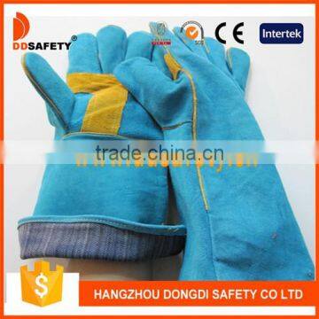 Green Cow Split Welding Gloves