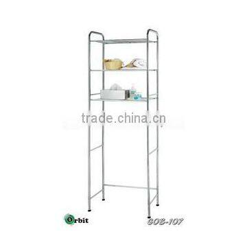 Telescopic Bathroom Corner Shower Shelf Rack 4 Tier Bath Storage Caddy Organizer photo-3
