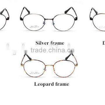 New 2016 Vintage Metal Frame Flat Lens Korean Glass Frame for Men and Women Can Match Myopia photo-6