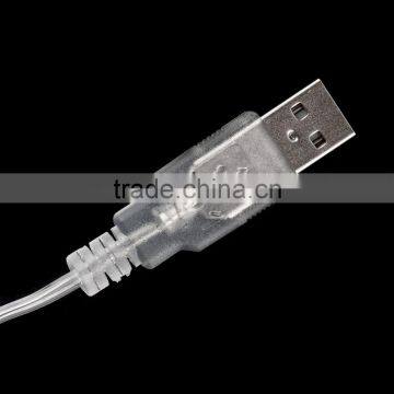 USB Changeable Color Led Fiber Optic Artificial Christmas Tree Decoration Xmas Decoration photo-5