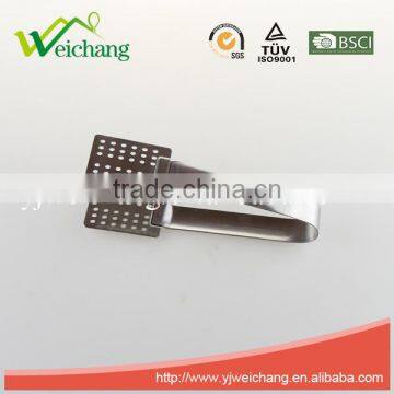 WCL022 Stainless Steel Tea Bag Clip Food Tong Ice Tong Tea Bag Tong photo-3