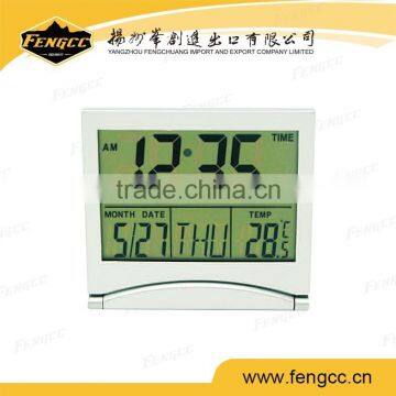 2016 Best Promotion ABS Digital Desktop Pop-up Digital Alarm Clock photo-2