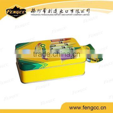 Metal Flat Shape Tin Box Cans in Full Color Print for Promotion Gift