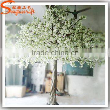 Cherry decorations artificial plastic flower tree cherry blossom tree types white tree wedding decor