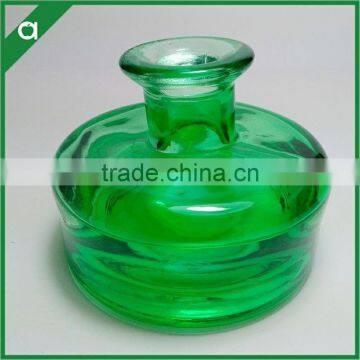 Round Yurt Glass Bottle for 80ml Reed Diffuser Oil With Glass Stopper photo-2