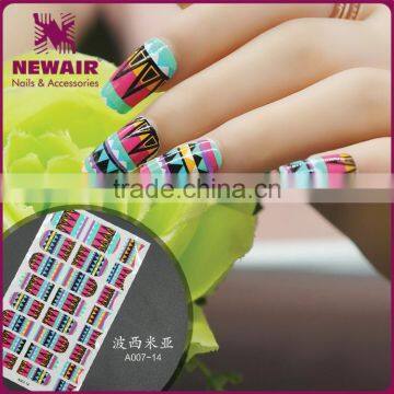 New Air Wholesale Nail Wraps Self-adhesive Nail Wraps For Decorate