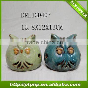 new design ceramic owl plant pots for home and garden