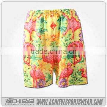 Sublimation Printing Teen Lycra Boys Beach Shorts photo-6
